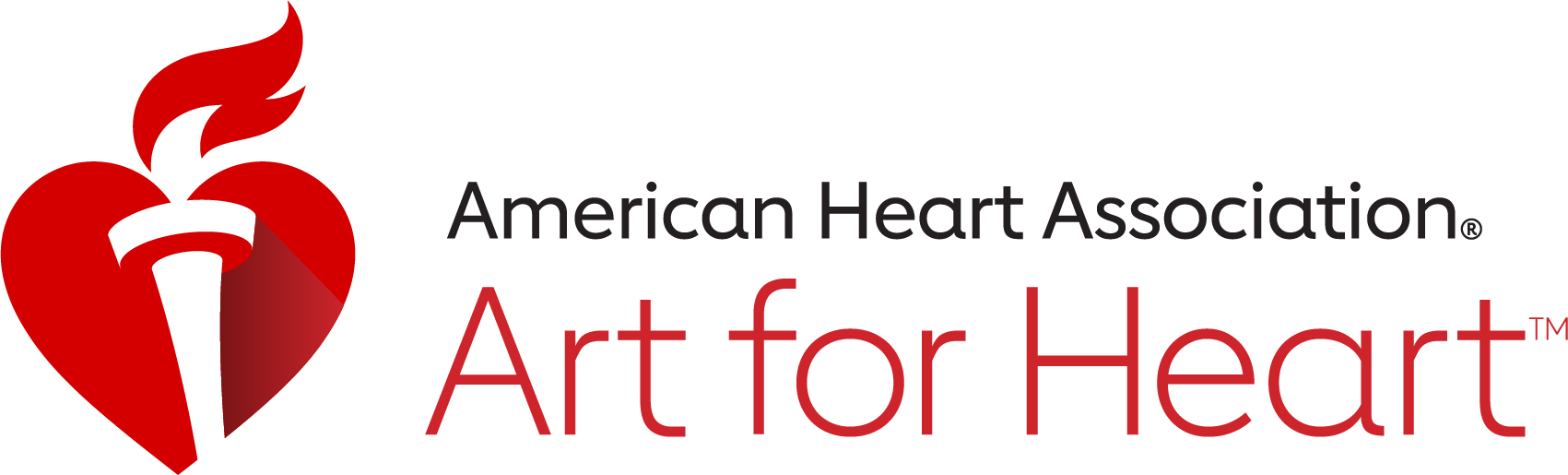 American Heart Association Art for Heart Logo